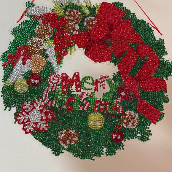 Handmade Other - 🤶Wreath Hanger-Diamond Art Sealed